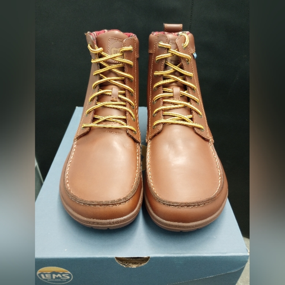 LEMS RUSSET BOULDER BOOT
